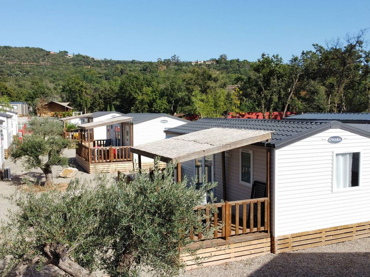 Mobil-home 29m² avec Terrasse à Grimaud in Grimaud, Côte méditerranéenne (France)