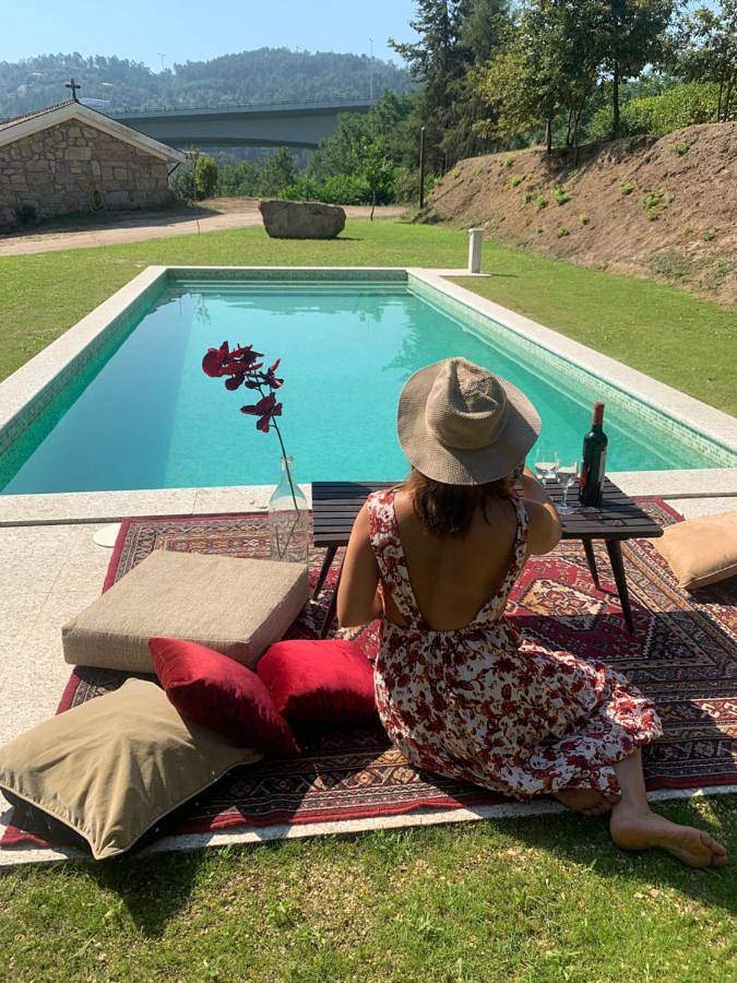 Maison de campagne pour 12 personnes, avec piscine ainsi que terrasse et jardin à Amarante - 3