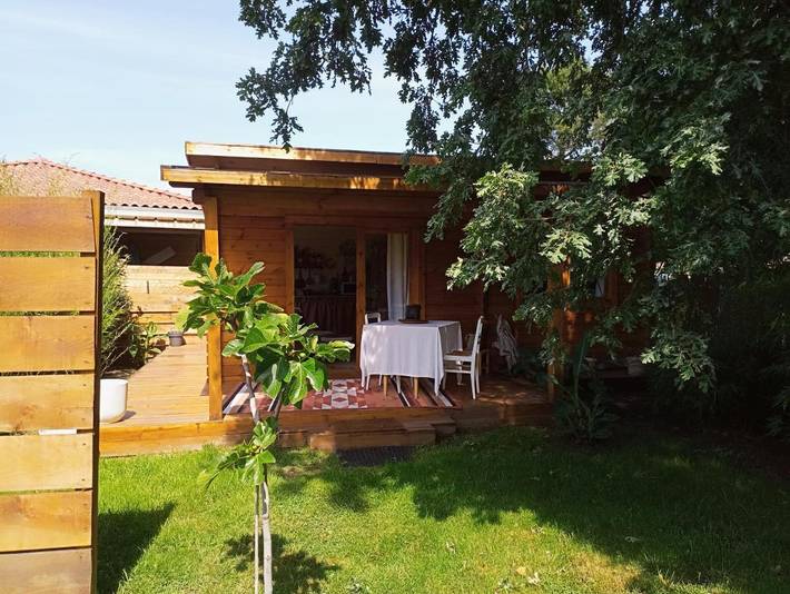 Gîte pour 2 personnes, avec piscine et terrasse ainsi que vue et jardin dans Morcenx-la-Nouvelle - 3