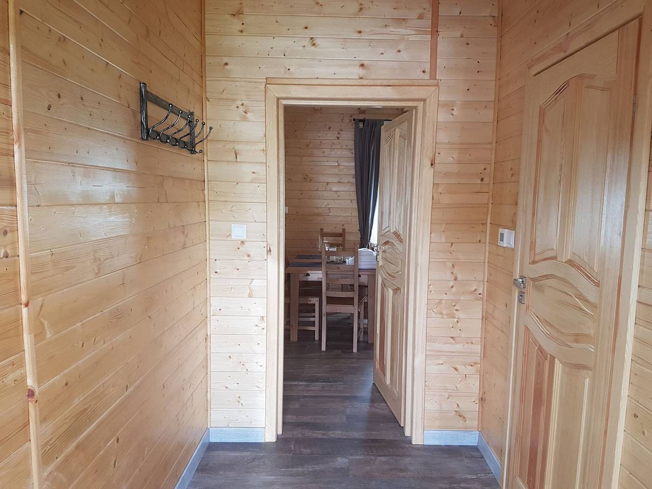 Wooden Holiday Home in Skrzynia with Terrace in Tucheler Heide