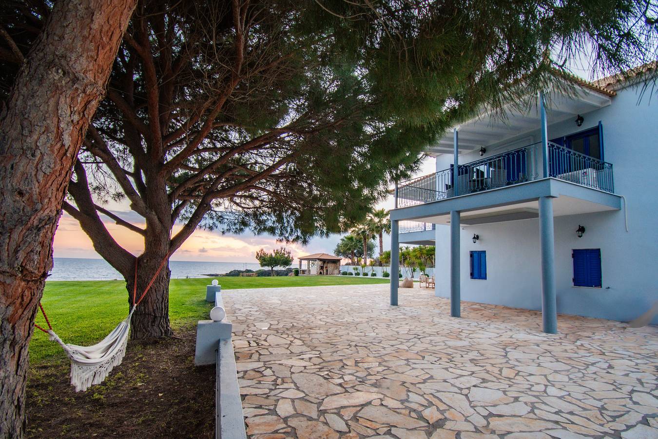 Country House 'Navarino Baths' with Sea View, Wi-Fi and Air Conditioning in Messenia region