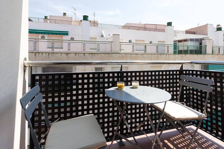 Apartamento de vacaciones para 4 personas, con balcón - 1