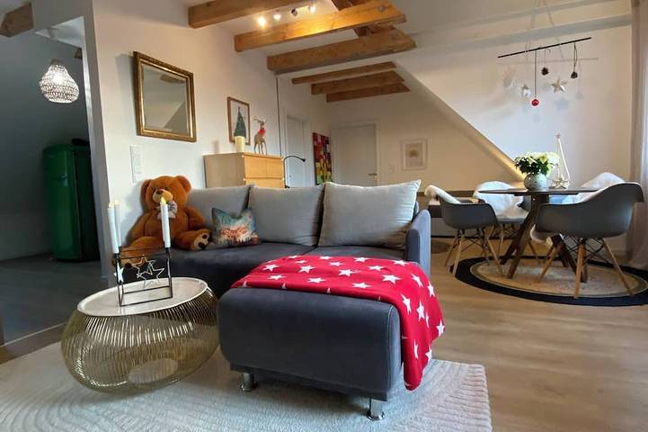 Ferienwohnung für 4 Personen, mit Garten in Hallerndorf