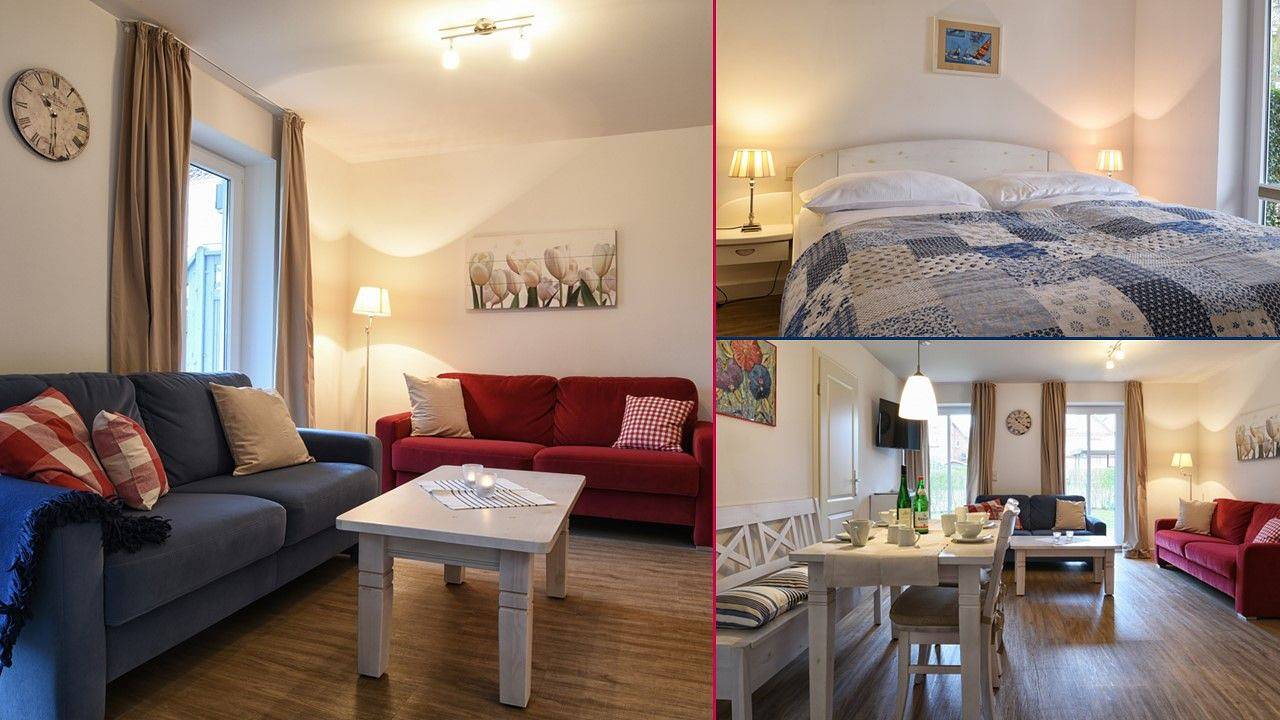 Ganze Wohnung, "Entspanne und entdecke: Moderne Stadtwohnung in Wyk auf Föhr!" in Wyk auf Föhr (Stadt), Wyk auf Föhr