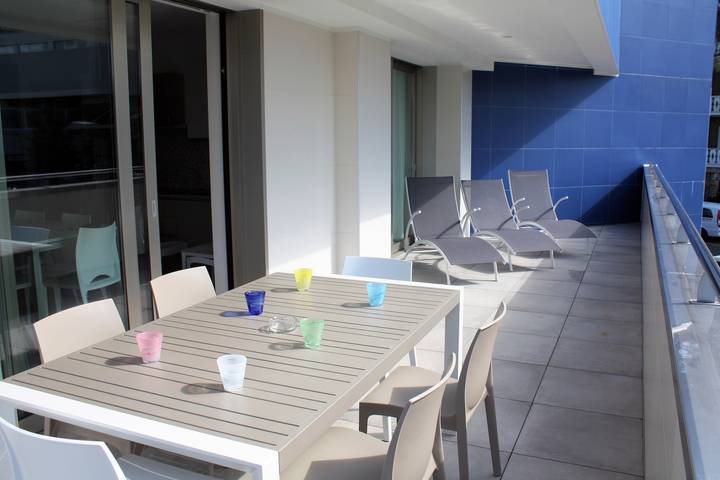 Ferienwohnung für 7 Personen, mit Balkon/Terrasse in Lignano Sabbiadoro