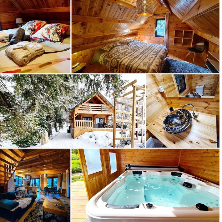 Maison pour 6 personnes, avec Balcon ainsi que Jacuzzi et Jardin