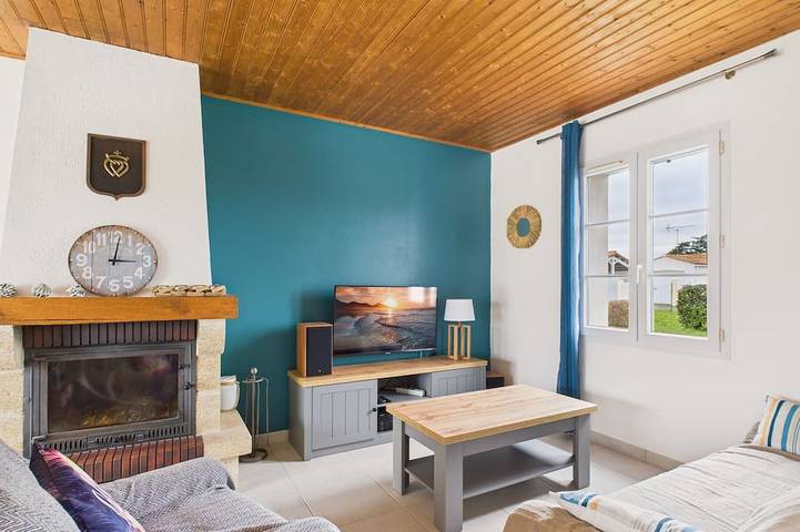 Maison de vacances pour 6 personnes, avec jardin