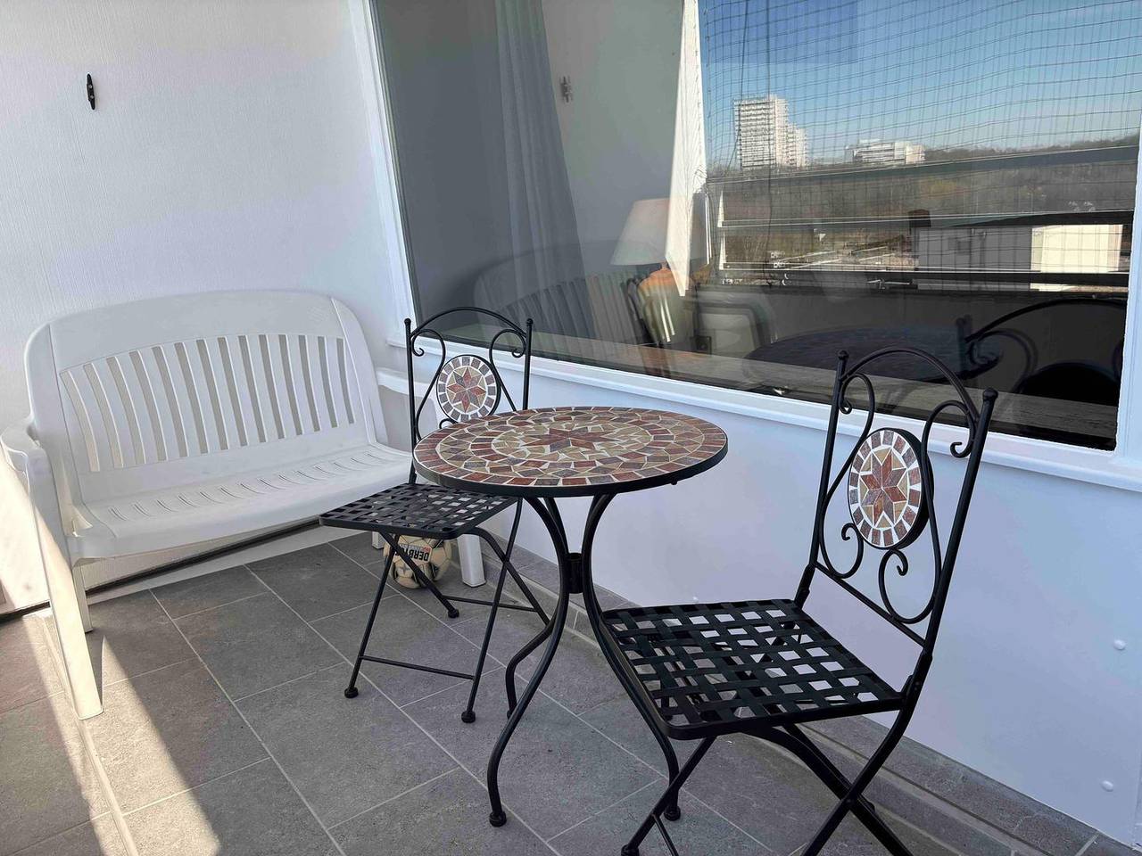 Ganze Wohnung, Ferienwohnung Traumblick mit Meerblick & Balkon – 3 Zimmer für bis zu 6 Personen in Sierksdorf, Ostholstein