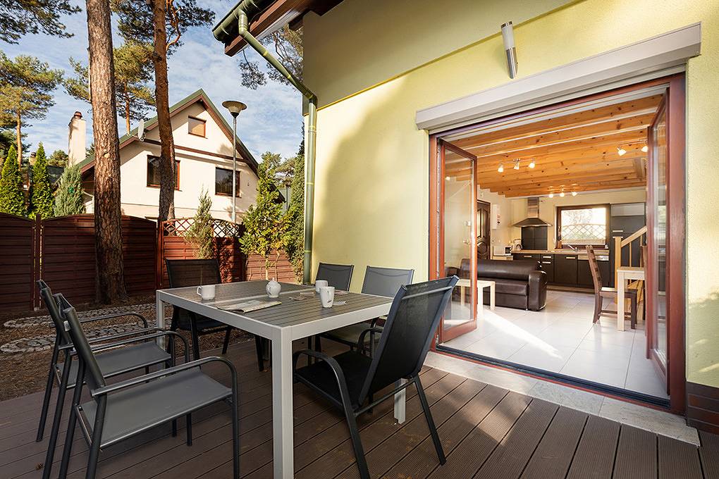 Doppelhaushälfte Porzuczek in Łukęcin, Polnische Ostsee