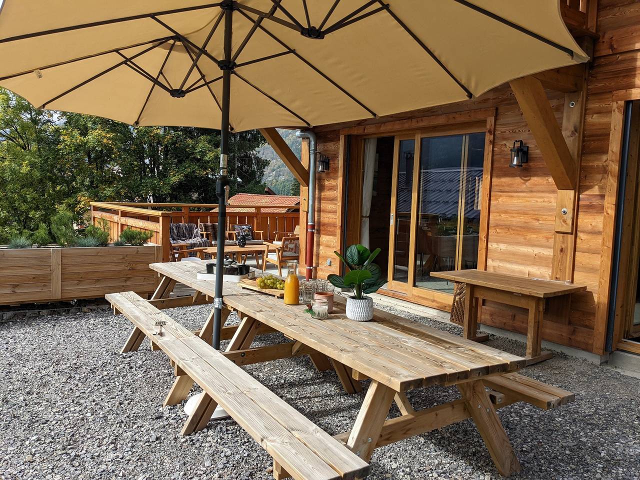 Chalet « Friwi »: Vistas a la Montaña, Terraza Privada y Wi-Fi in Saint-Jean-de-Sixt, Región de Annecy