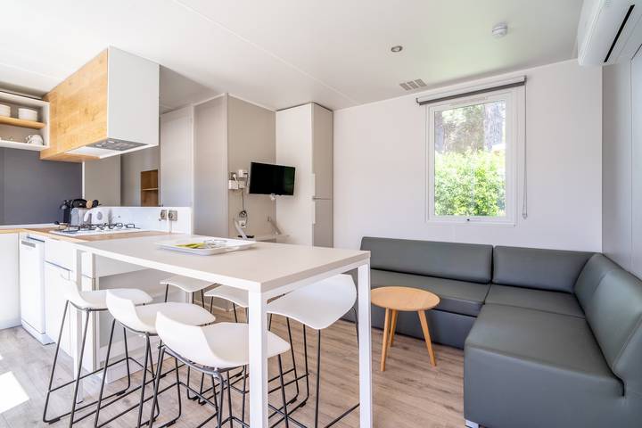 Camping für 6 Personen, mit Garten und Kinderpool sowie Sauna, kinderfreundlich in Hérault