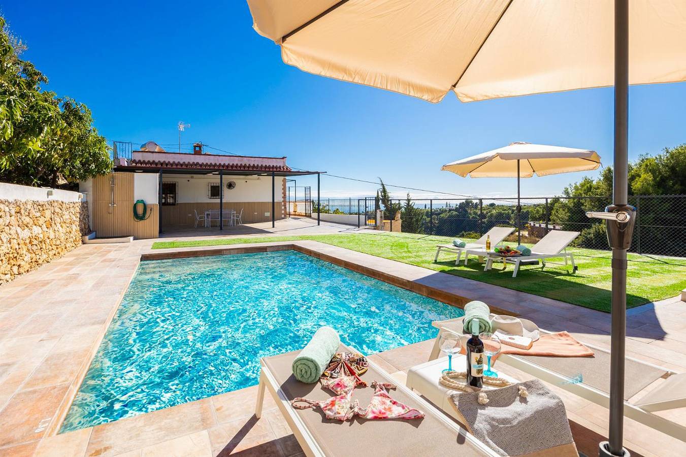 Villa Capricho del Sol in Rio Chillar, Frigiliana