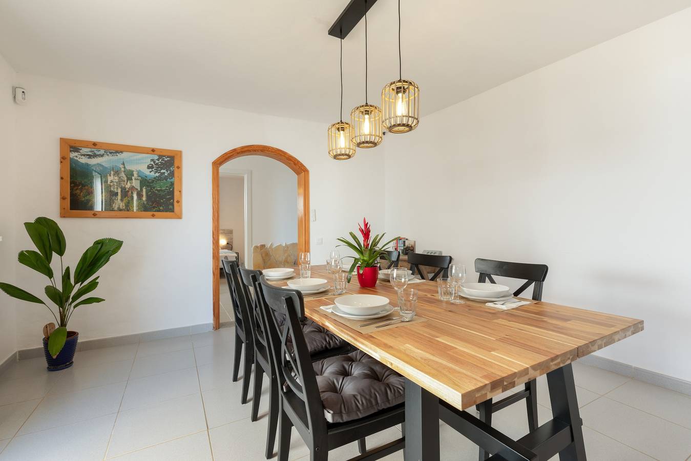 Apartamento entero, Apartamento de vacaciones 'La Lajita Beach House' con vistas al mar, terraza privada y Wi-Fi in La Lajita, Pájara