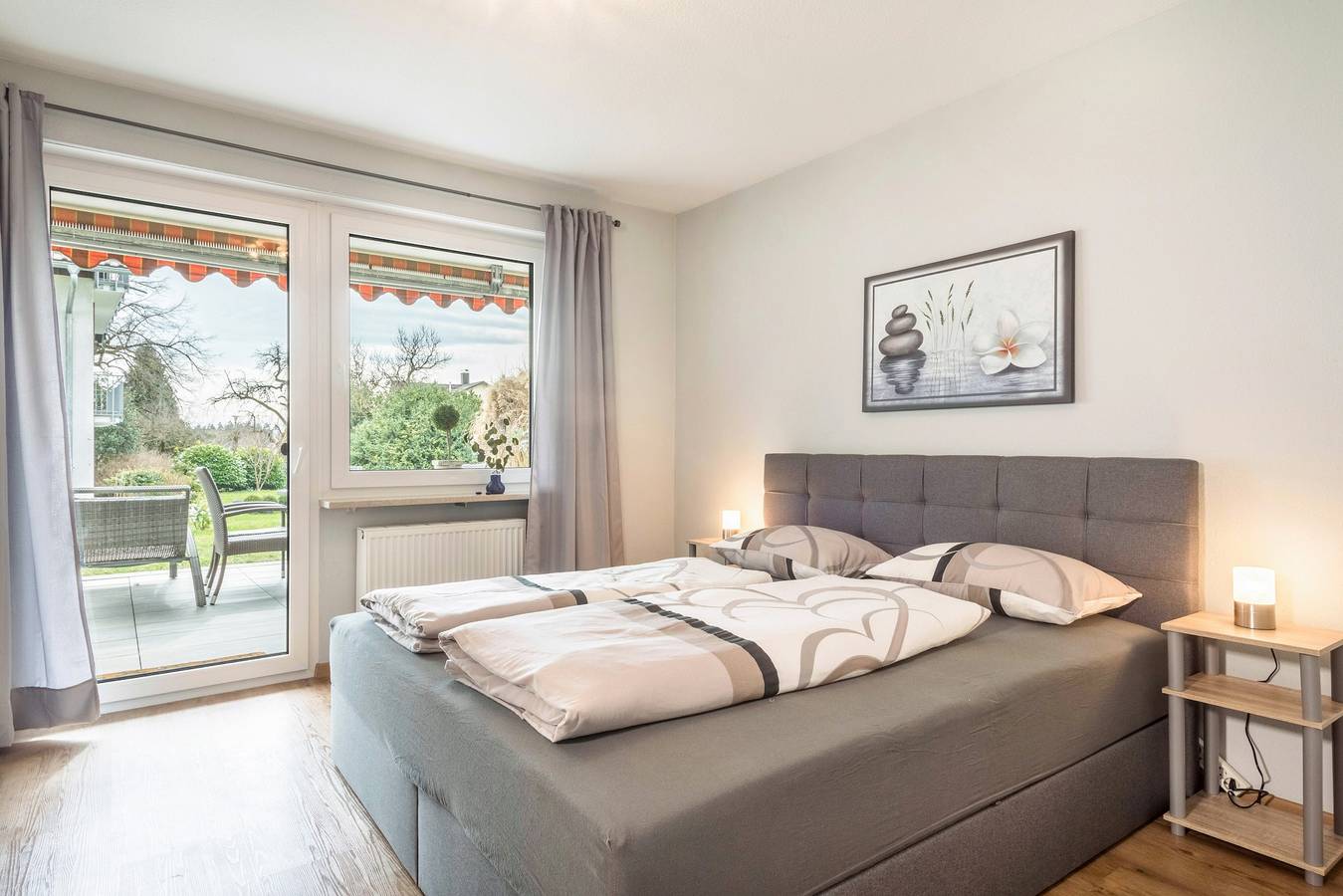 Appartement 'Fewo Hotz Am Golfclub Lindau 2b' met uitzicht op de bergen, eigen terras en Wi-Fi, foto 14