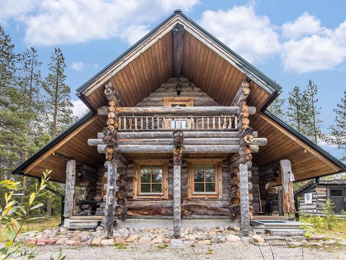 Log cabin for 6 people in Lapland