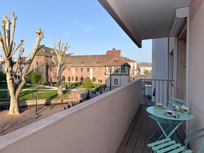 Gîte pour 6 personnes, avec Balcon à Colmar - 2