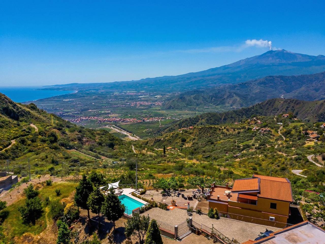 Villa Domizia - Castelmola in Castelmola, Provincia di Messina