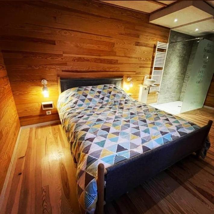 Chambre d’hôte pour 2 personnes, avec Terrasse ainsi que Jardin et Vue