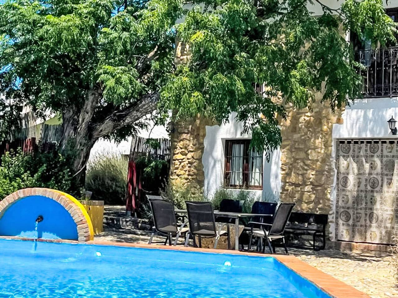 Finca "Molino" mit privatem Pool in Fuentes de Cesna, Algarinejo