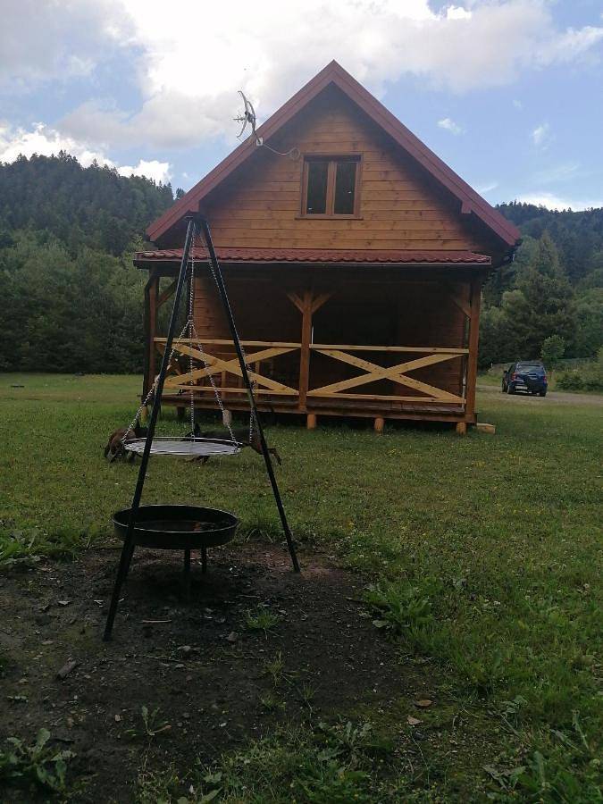Domek letniskowy dla 6 osób, z widok i taras w Bieszczady