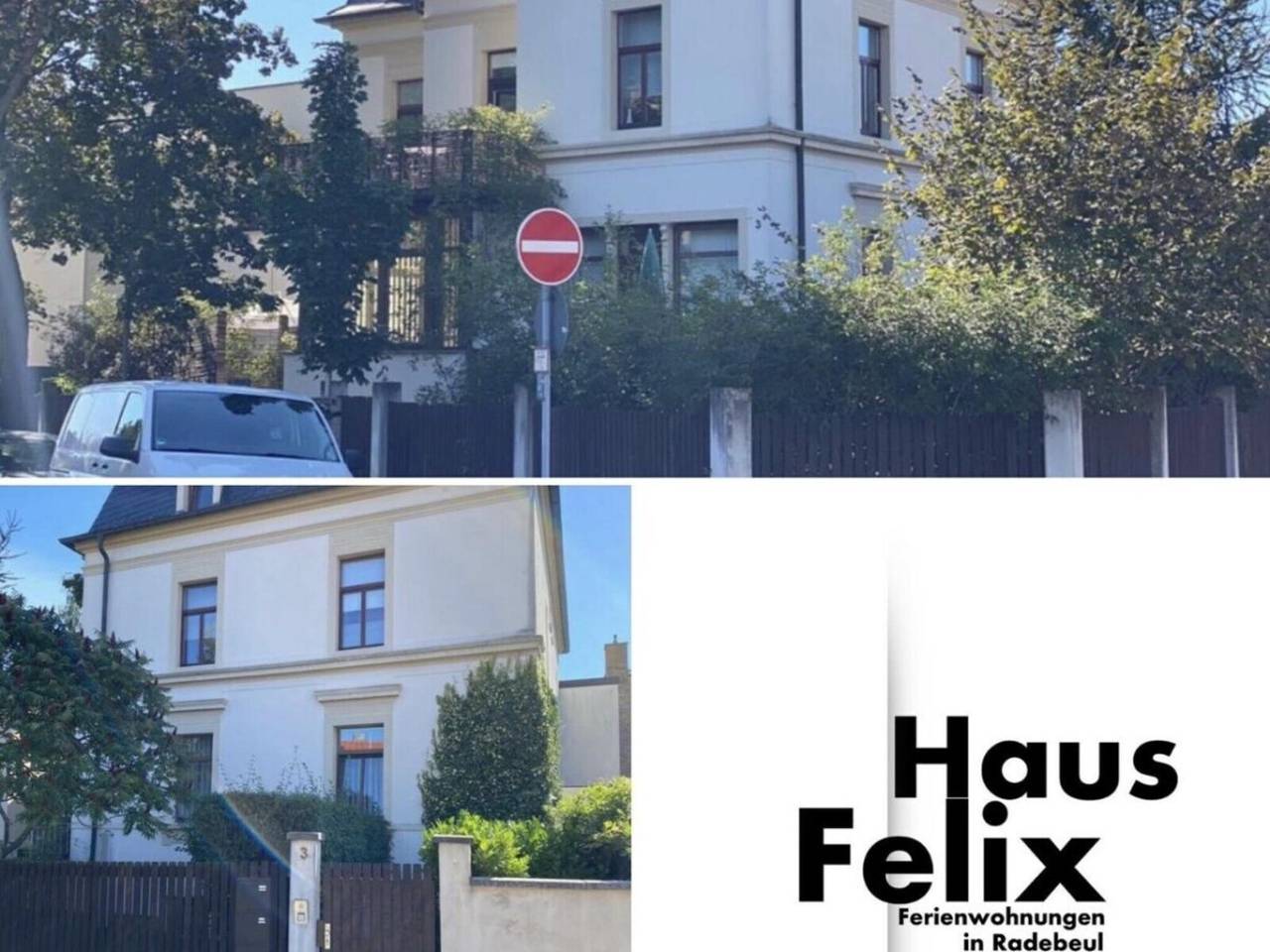 "Spitzhausblick" im Haus Felix in Radebeul, Meißen Region