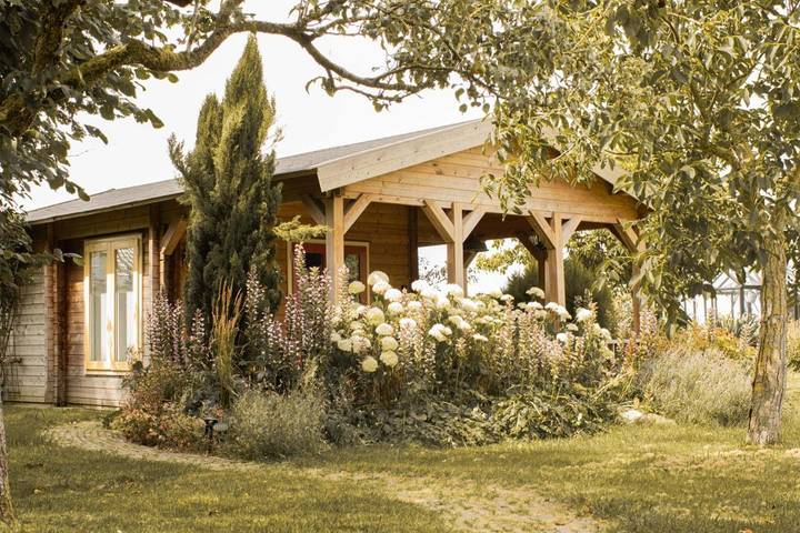 Chambre d’hôte pour 2 personnes, avec Terrasse ainsi que Jardin et Vue dans Hem
