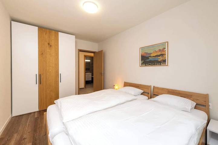 Ferienwohnung für 7 Personen, mit Balkon in St. Moritz