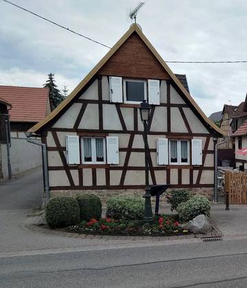 Gîte pour 6 personnes, avec terrasse, adapté aux familles à Valff