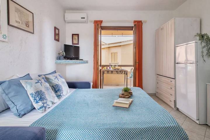 Studio pour 2 personnes, avec balcon/terrasse, animaux acceptés