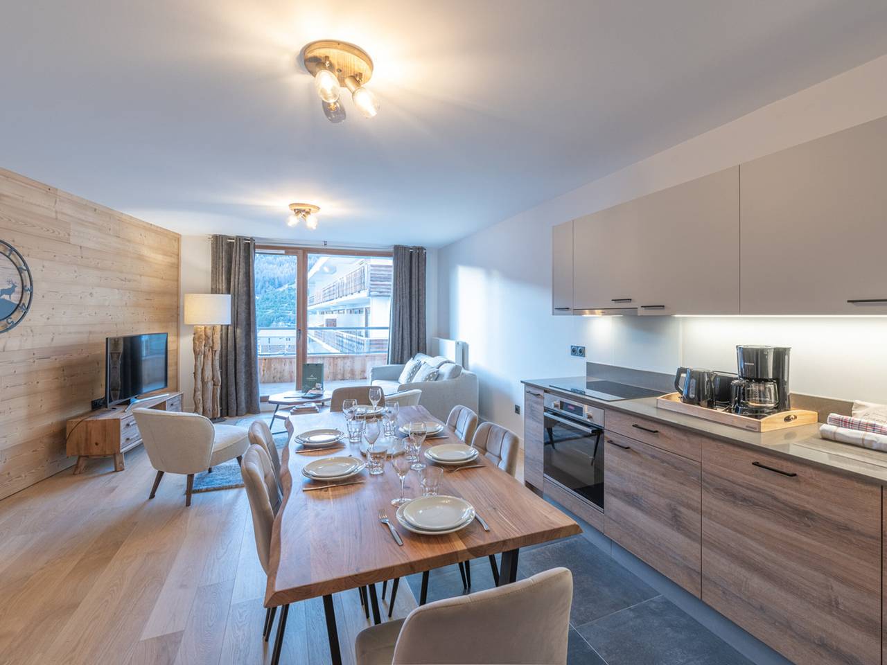Appartement entier, Bel appartement près des pistes avec parking et wifi in Huez, Parc national des Écrins