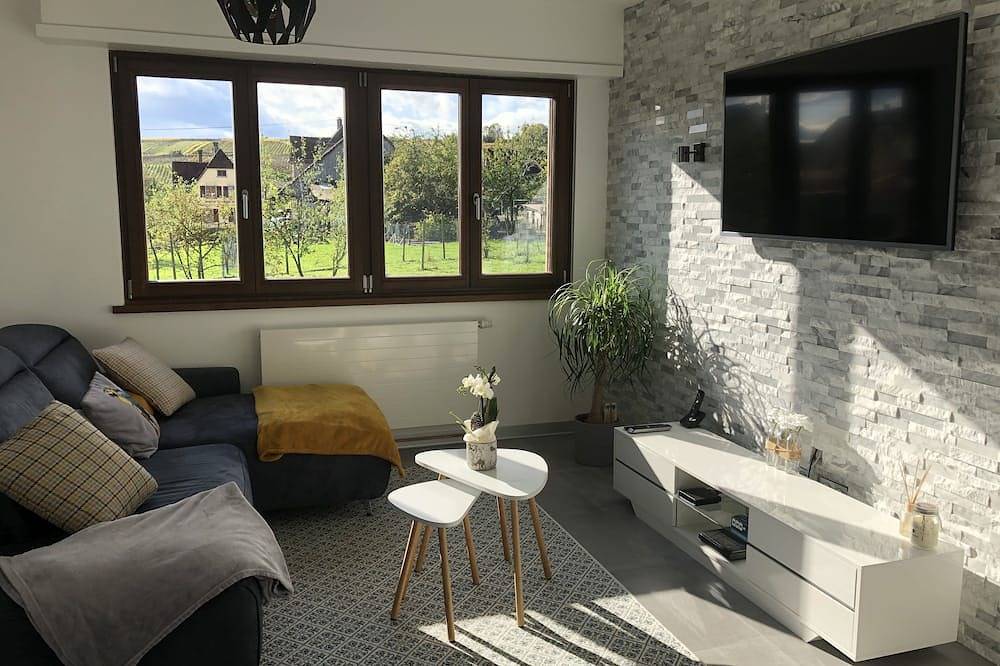 Ganze Wohnung, Moderne und gemütliche Wohnung im Herzen des Weinbergs in Hunawihr, Regionaler Naturpark Belchen der Vogesen