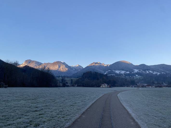 Ganze Ferienwohnung, Ferienwohnung im bayerischen Inntal - Ferienwohnung Heuberg 60qm für max. 4 Personen in Wendelstein, Brannenburg