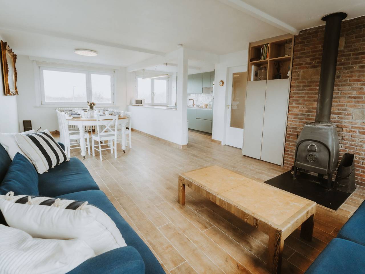 Geheel appartement, Residence Du Parc with seaview in De Haan, Belgische Kust