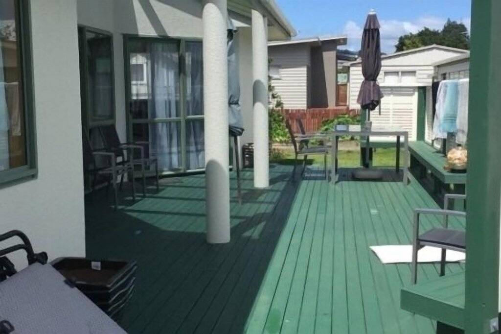 Sonniges Haus in der Nähe des Golfplatzes und des Erholungszentrums in Whangamata, Waikato