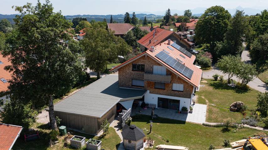 Ferienwohnung für 4 Personen, mit Balkon und Garten in Oy-Mittelberg
