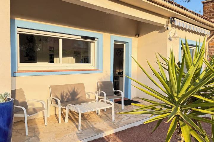 Villa pour 9 personnes, avec jardin dans Boulouris
