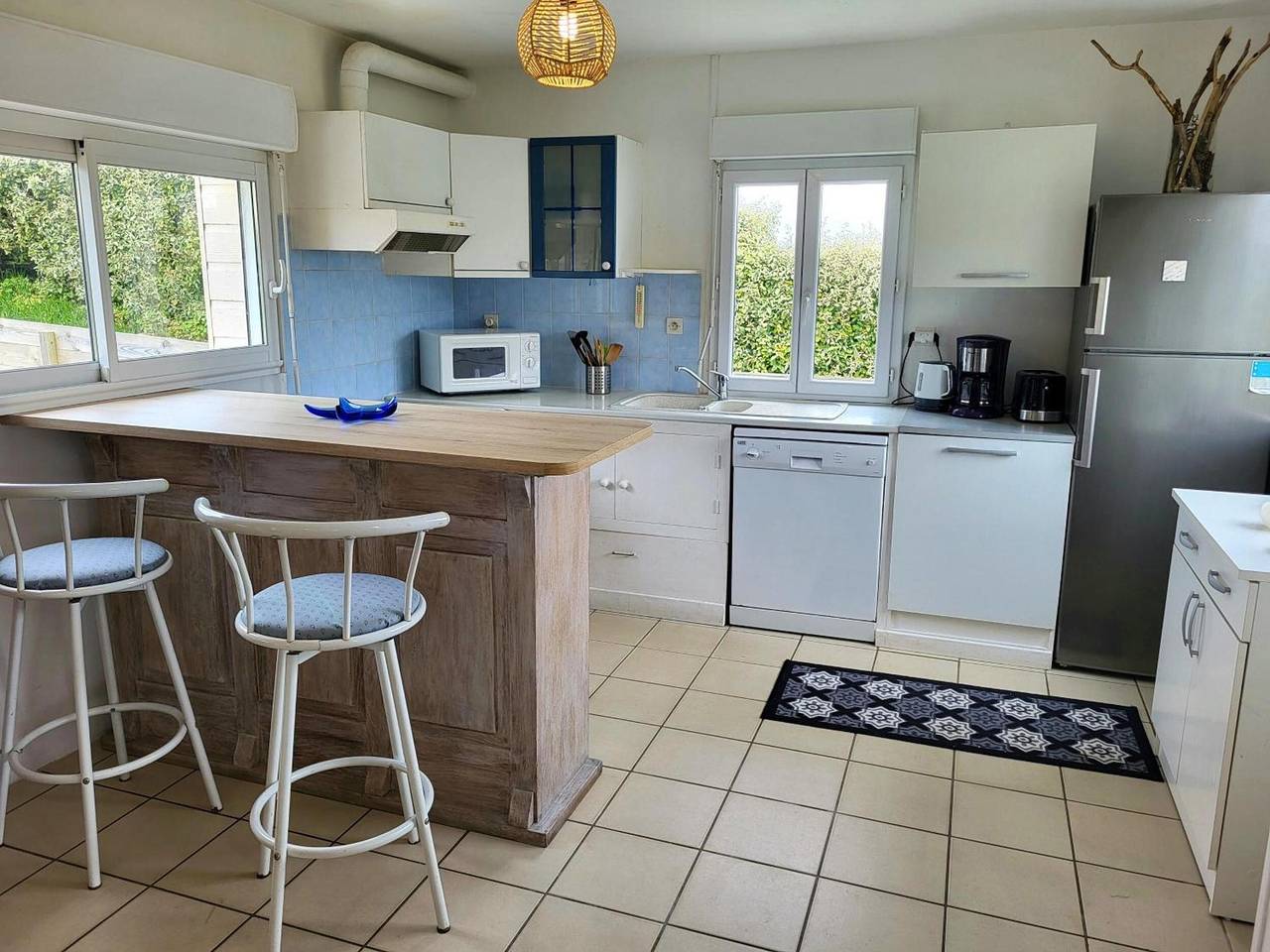 Casa Vacacional 'La Maison Du Rivage' con Vistas al Mar, Terraza Privada y Wi-Fi in Bretteville-sur-Ay, Coutances y alrededores