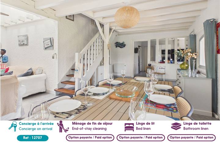Location de vacances pour 6 personnes, avec balcon et jardin à Andernos-les-Bains - 3