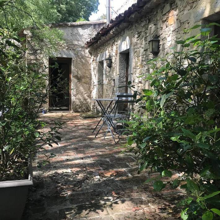 Maison de vacances pour 3 personnes, avec piscine ainsi que terrasse et vue - 1