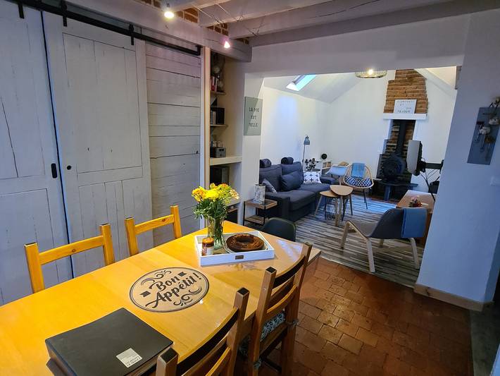 Gîte pour 5 personnes, avec Jardin