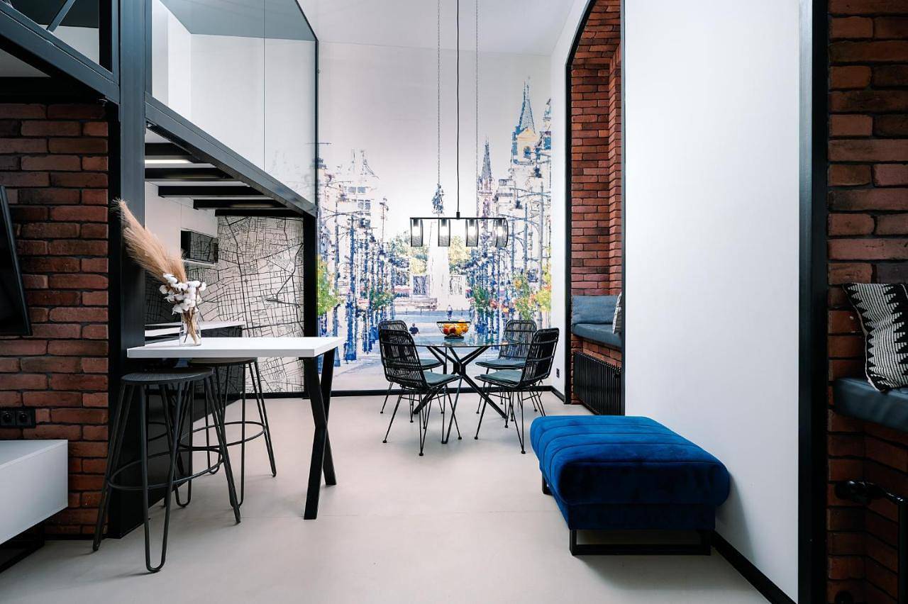 Cały apartament, Stylowe Lofty Piotrkowska 37 Antresola Zrewitalizowana Kamienica Centrum in Łódź, Województwo łódzkie