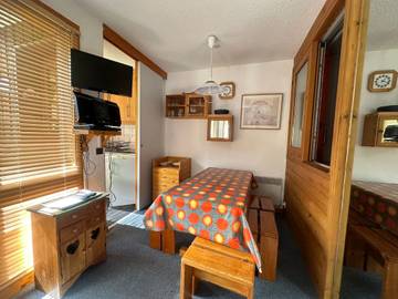Gîte pour 4 personnes, avec terrasse dans Plagne Bellecote