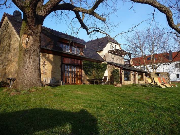 Bauernhof für 6 Personen, mit Terrasse und Garten sowie Sauna und Ausblick in der Lausitz - 4