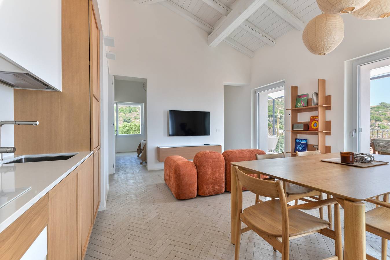 Ganze Wohnung, Ferienwohnung 'Azzurrina' mit Meerblick, Wi-Fi und Klimaanlage in Campo nell'Elba, Elba