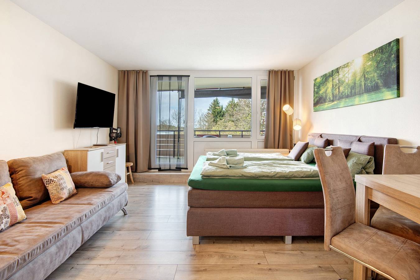 Studio für 3 Personen in Sankt Englmar, Vorderer Bayerischer Wald