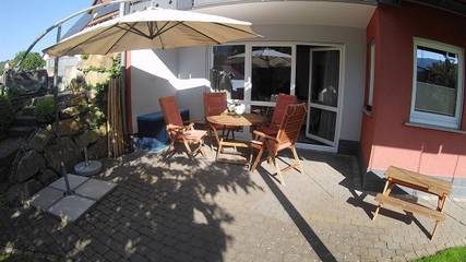 Ferienwohnung für 4 Personen, mit Terrasse und Garten an der Rhön