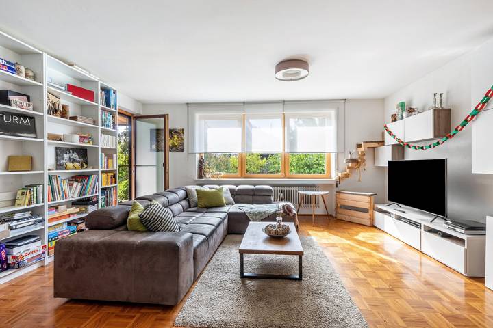 Ferienwohnung für 7 Personen, mit Garten