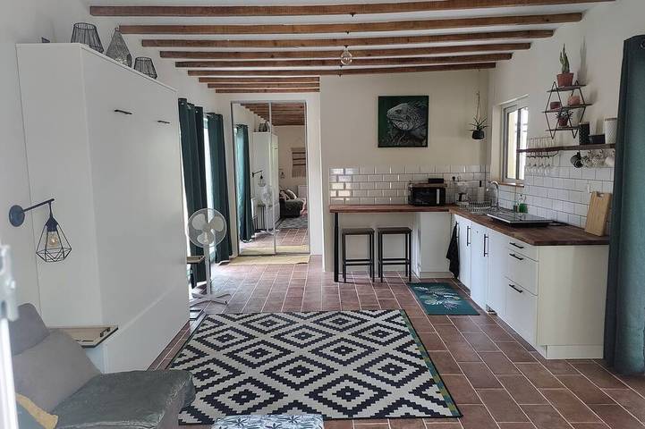 Ferienwohnung für 4 Personen, mit Terrasse und Garten