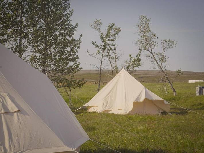 Camping für 2 Personen, mit Garten und Whirlpool sowie Pool und Terrasse in Island - 4