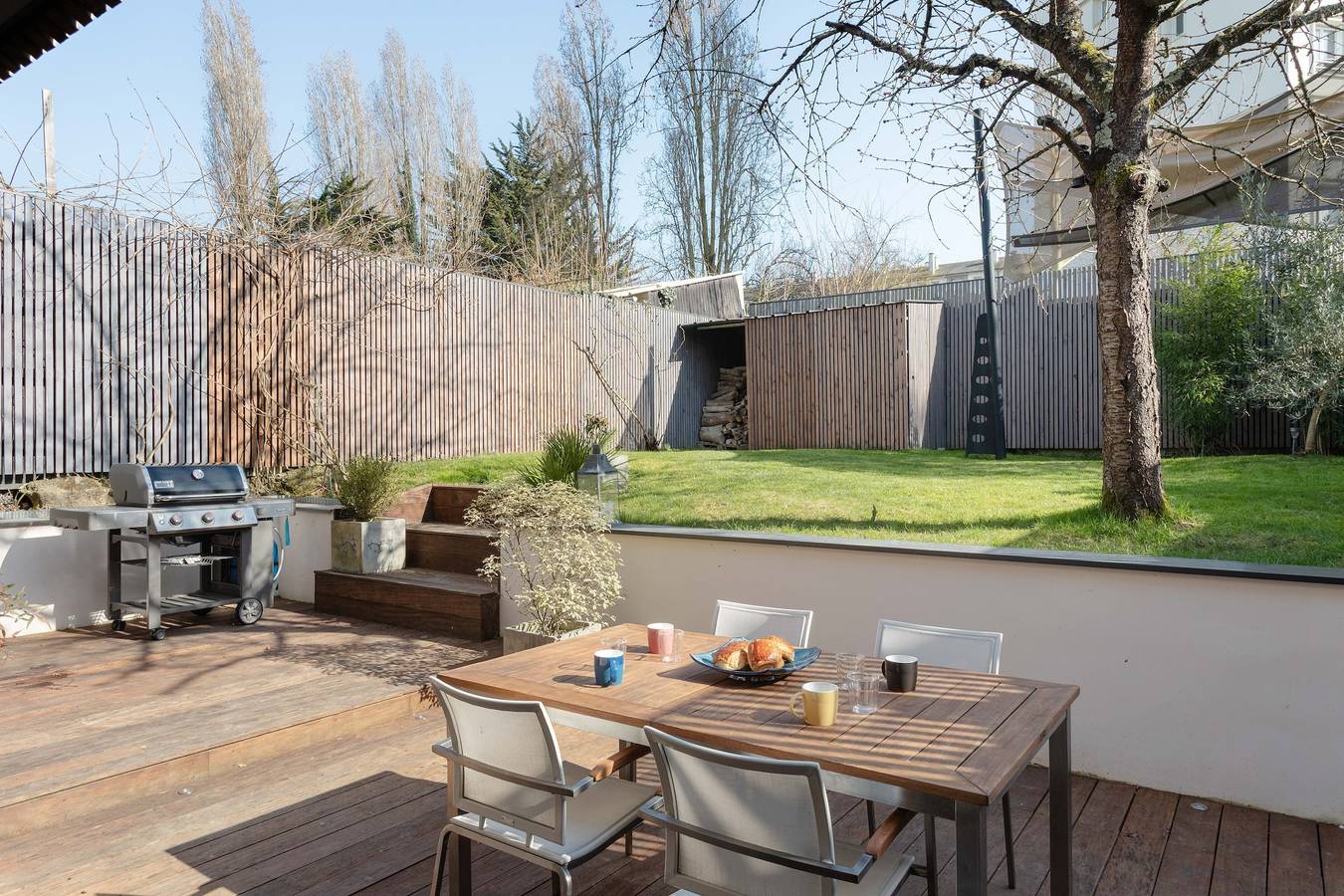 Maison Trégain - Grand Jardin et Terrasse in Rennes, Región de Rennes